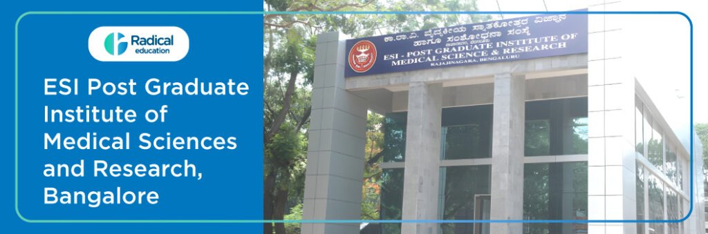 ESIC MC AND PGIMSR Bengaluru