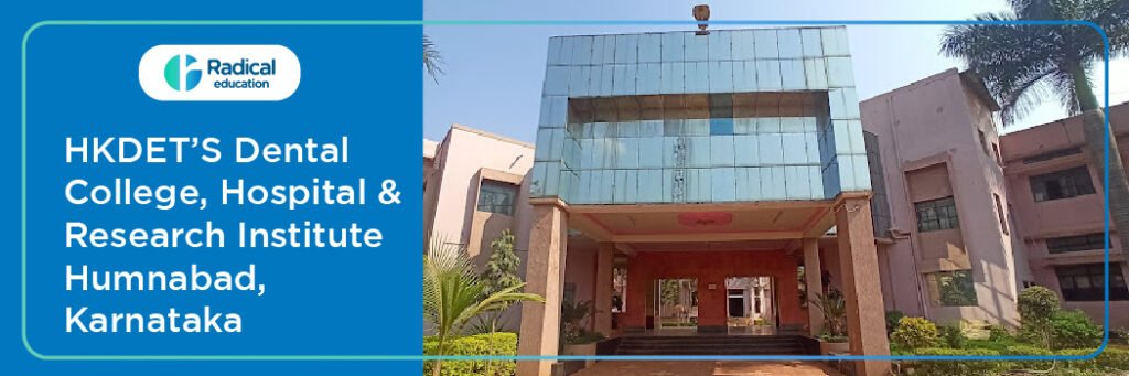 H.K.D.E.T's Dental College, Hospital and Research Institute, Humnabad Cut off 2024-25 (updated)