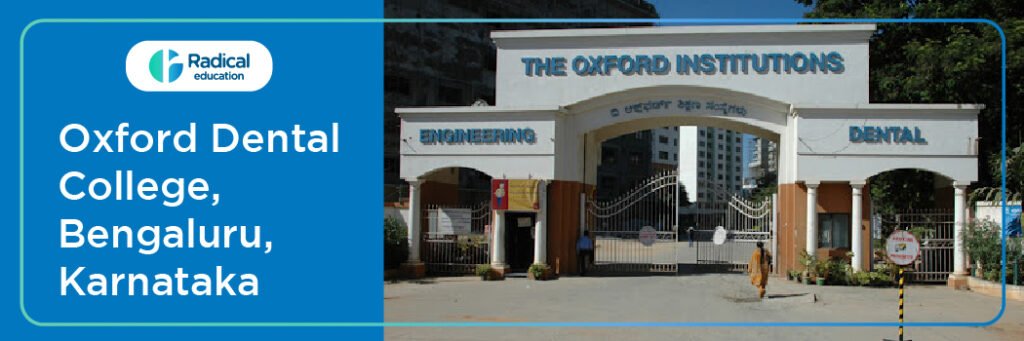 The Oxford Dental College, Bangalore Cut-off 2024-25 (updated)
