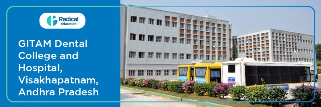 Gitam Dental College and Hospital Vishakhapatnam Cut off 2024-25 (updated)