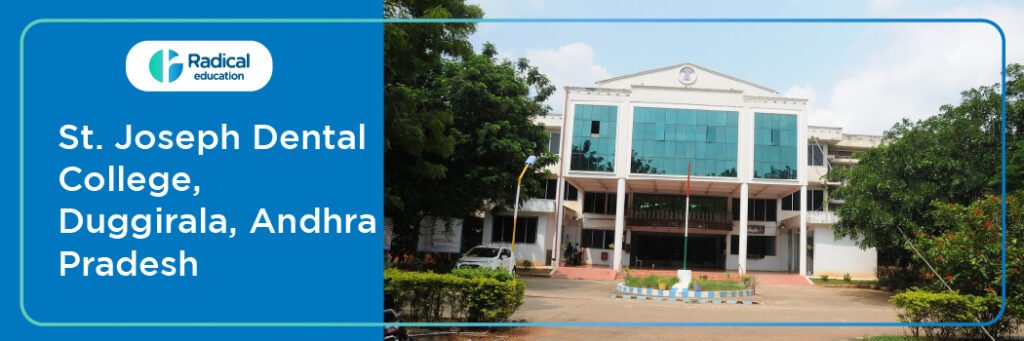 St. Joseph Dental College Duggirala Cut off 2024-25 (updated)
