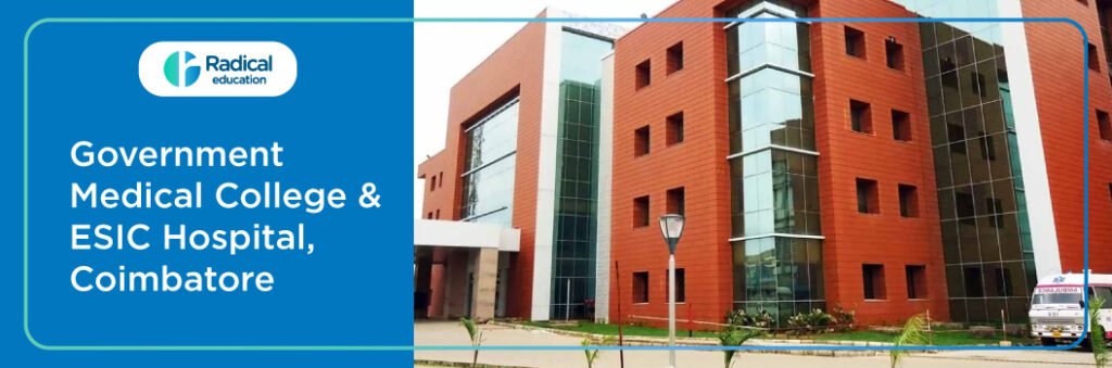 Government Medical College ESIC Hospital Coimbatore Tamil Nadu Cut off-2024-25 (updated)