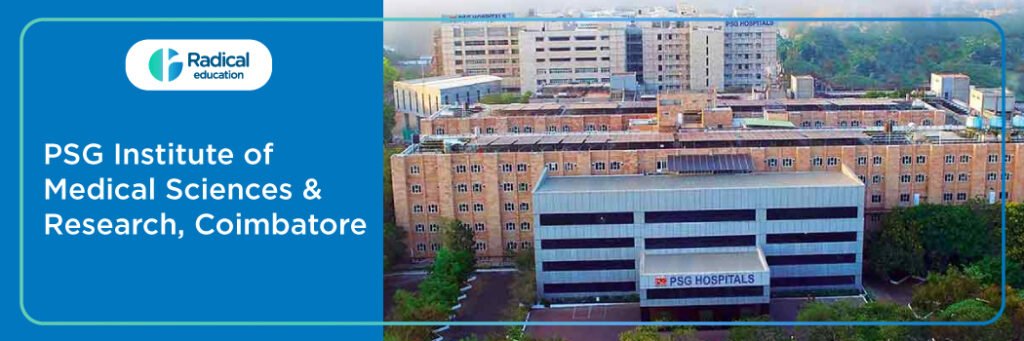 PSG Institute of Medical Sciences, Coimbatore Cut off-2024-25 (updated)