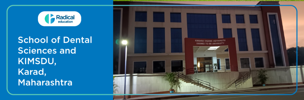 School of Dental Sciences KIMSDU Karad