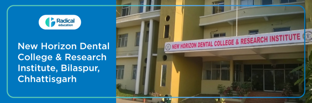 New Horizon Dental College Bilaspur Cut off 2024-25 (updated)