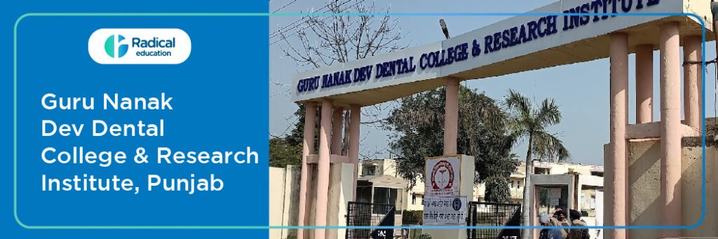 Guru Nanak Dev Dental College Sunam Cut off 2024-25 (updated)
