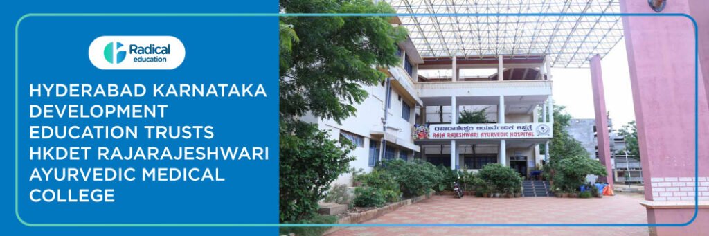 Hyderabad Karnataka Development Education Trusts HKDET Rajarajeshwari Ayurveda Medical College, Bidar