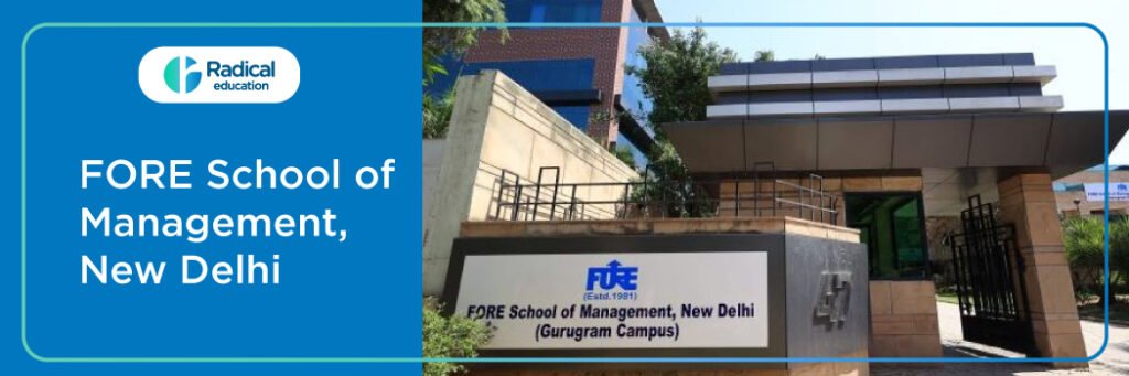 FORE School of Management, New Delhi