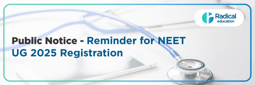 NEET 2025 Registration: NTA Released Latest Newspublic-notice-neet-ug-registration