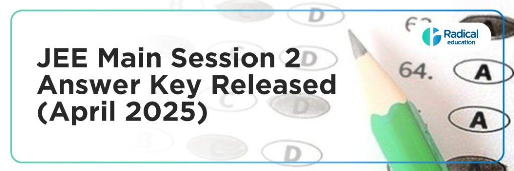 JEE Main Session 2 Answer Key