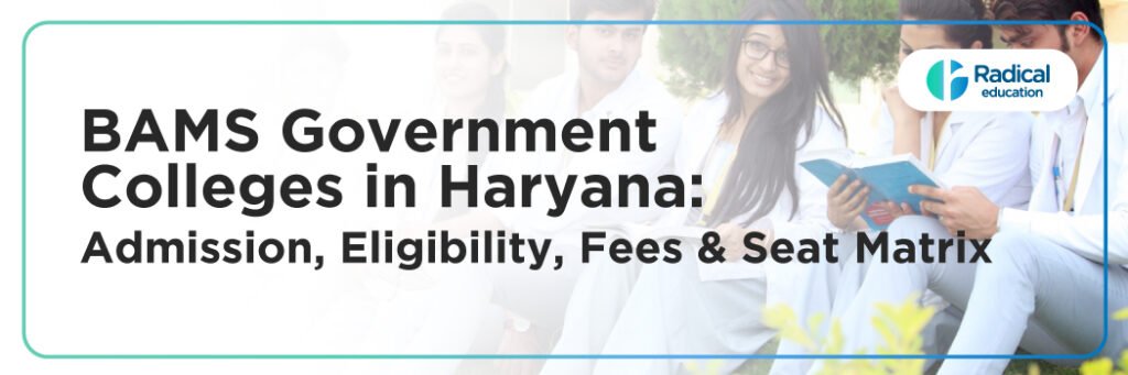 BAMS Government Colleges in Haryana