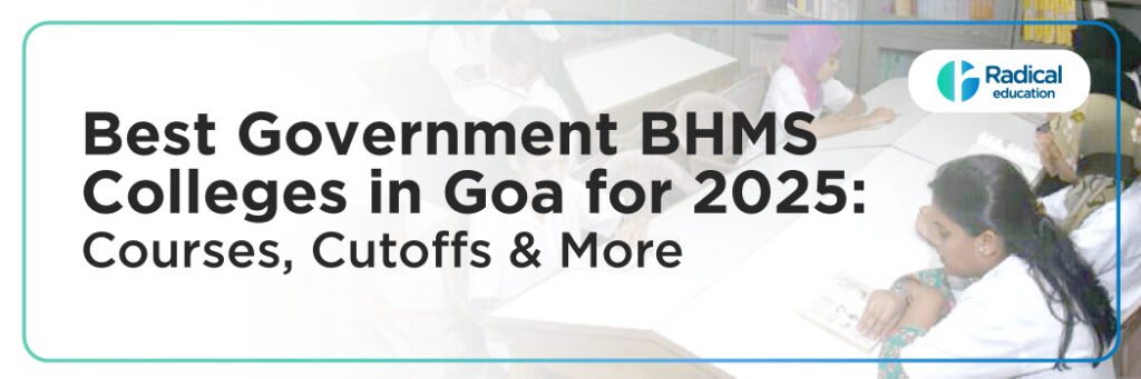 Best Government BHMS Colleges in Goa