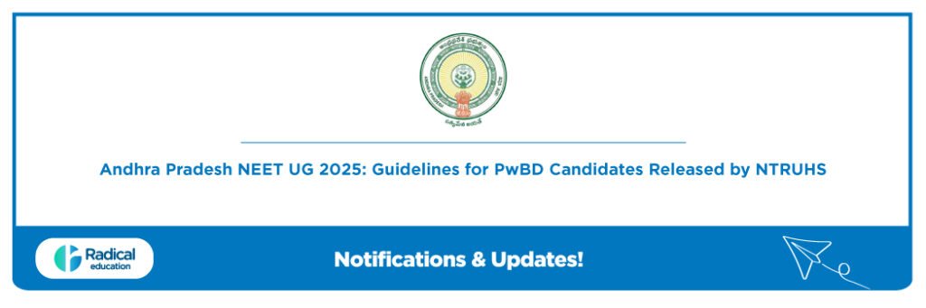 Guidelines for PwBD Candidates