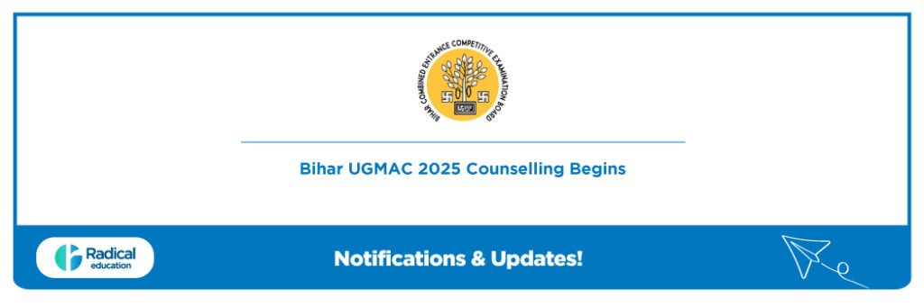 Bihar UGMAC 2025 Counselling Begins