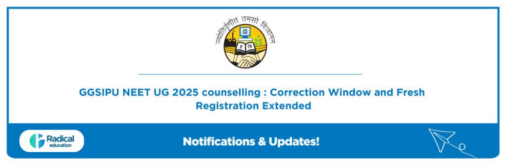 GGSIPU NEET UG 2025 counselling