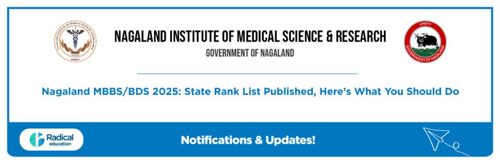 Nagaland MBBS/BDS