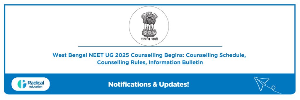 West Bengal NEET UG 2025 Counselling